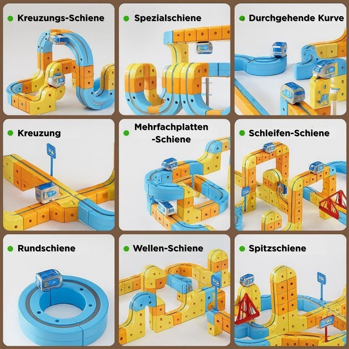 Magibrix™ - Abenteuerzug-Set