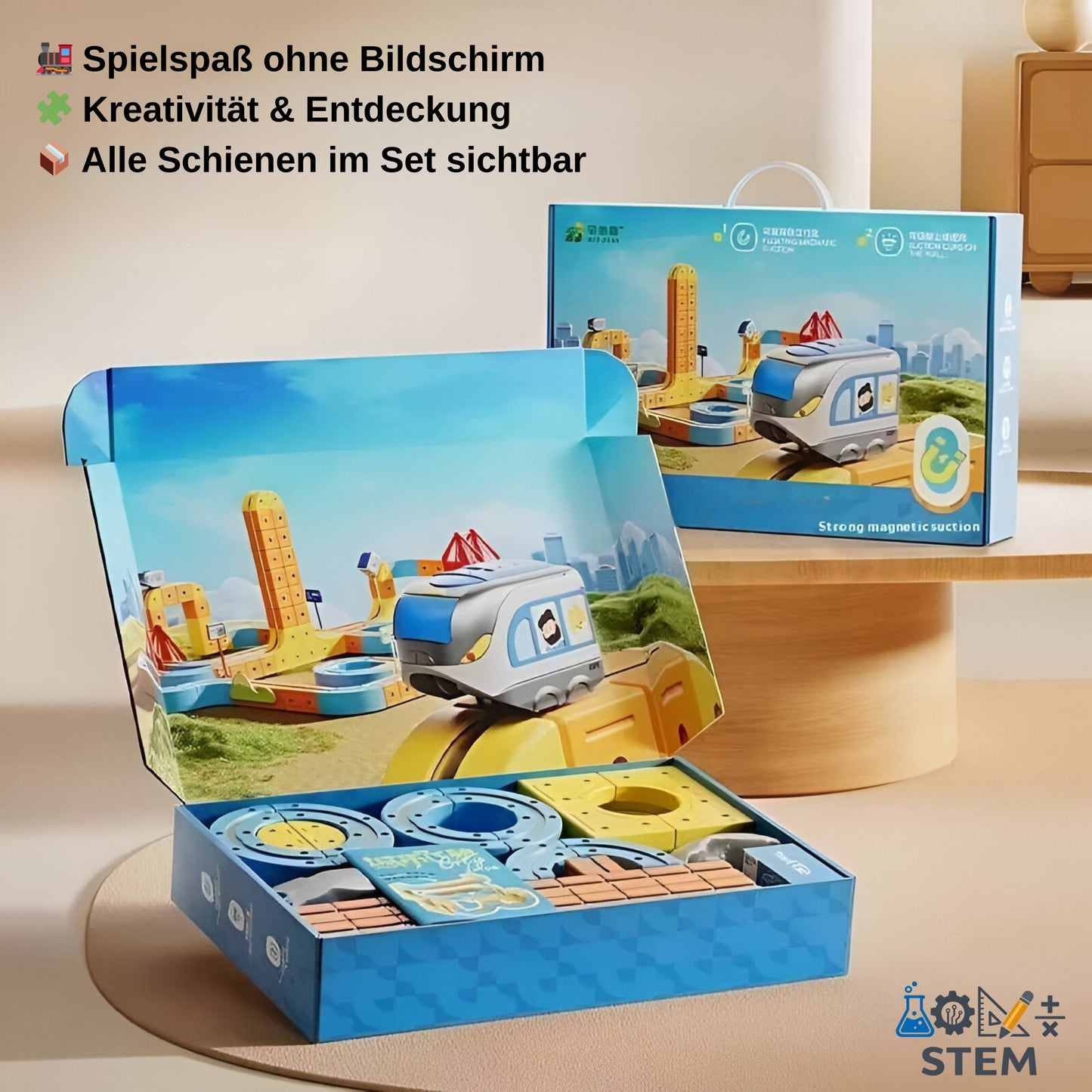 Magibrix™ - Abenteuerzug-Set